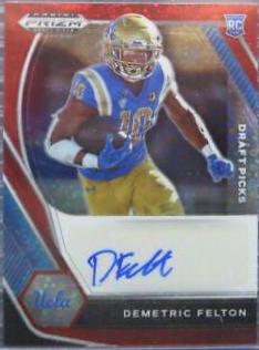 Demetric Felton [Red Circles Prizm] #DPA-DFE