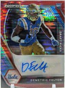 Demetric Felton [Red Pulsar Prizm] #DPA-DFE