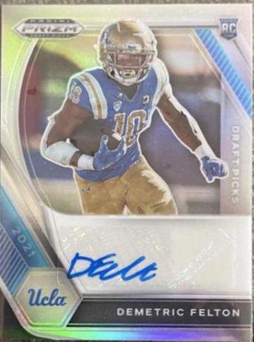 Demetric Felton [Silver Prizm] #DPA-DFE