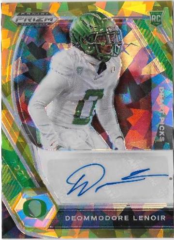 Deommodore Lenoir [Gold Ice Prizm] #DPA-DLE