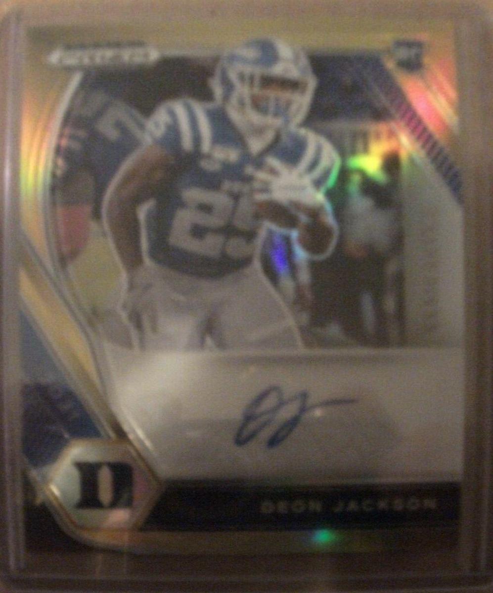 Deon Jackson [Gold Prizm] #DPA-DJA