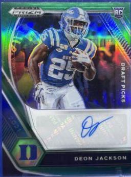 Deon Jackson [Green Prizm] #DPA-DJA