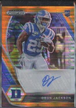 Deon Jackson [Orange Pulsar Prizm] #DPA-DJA
