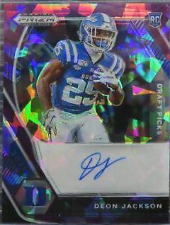 Deon Jackson [Purple Ice Prizm] #DPA-DJA