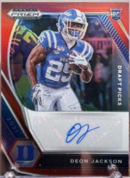 Deon Jackson [Red Prizm] #DPA-DJA