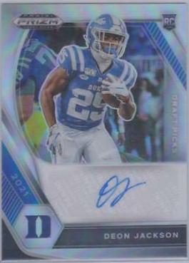 Deon Jackson [Silver Prizm] #DPA-DJA