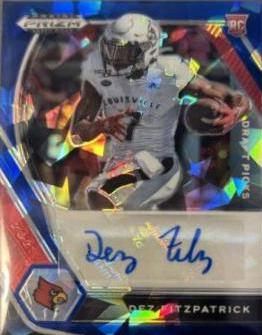 Dez Fitzpatrick [Blue Ice Prizm] #DPA-DEZ