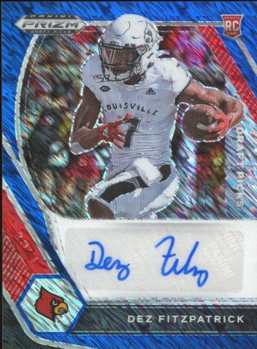 Dez Fitzpatrick [Blue Shimmer Prizm] #DPA-DEZ
