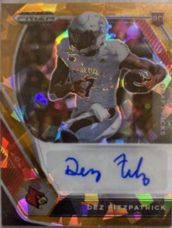 Dez Fitzpatrick [Orange Ice Prizm] #DPA-DEZ