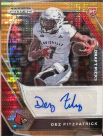 Dez Fitzpatrick [Orange Pulsar Prizm] #DPA-DEZ