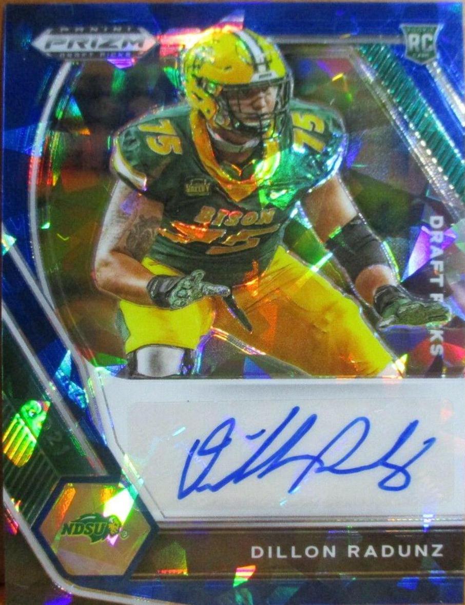 Dillon Radunz [Blue Ice Prizm] #DPA-DRA