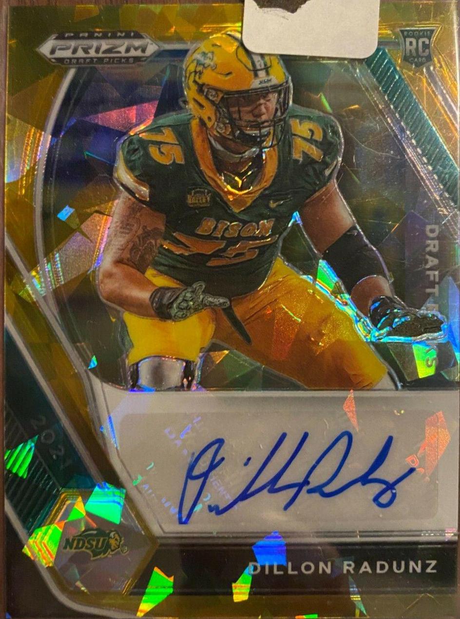 Dillon Radunz [Gold Ice Prizm] #DPA-DRA
