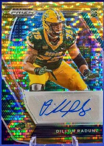 Dillon Radunz [Orange Pulsar Prizm] #DPA-DRA