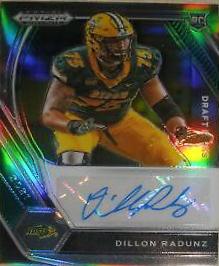 Dillon Radunz [Silver Prizm] #DPA-DRA