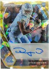 Dyami Brown [Gold Ice Prizm] #DPA-DYB