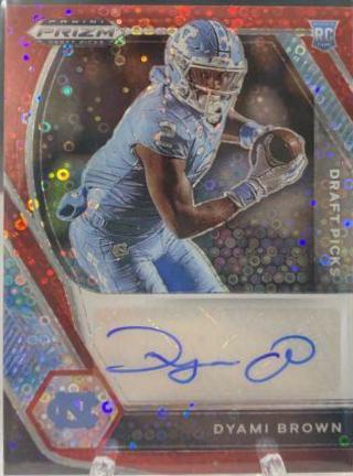 Dyami Brown [Red Circles Prizm] #DPA-DYB