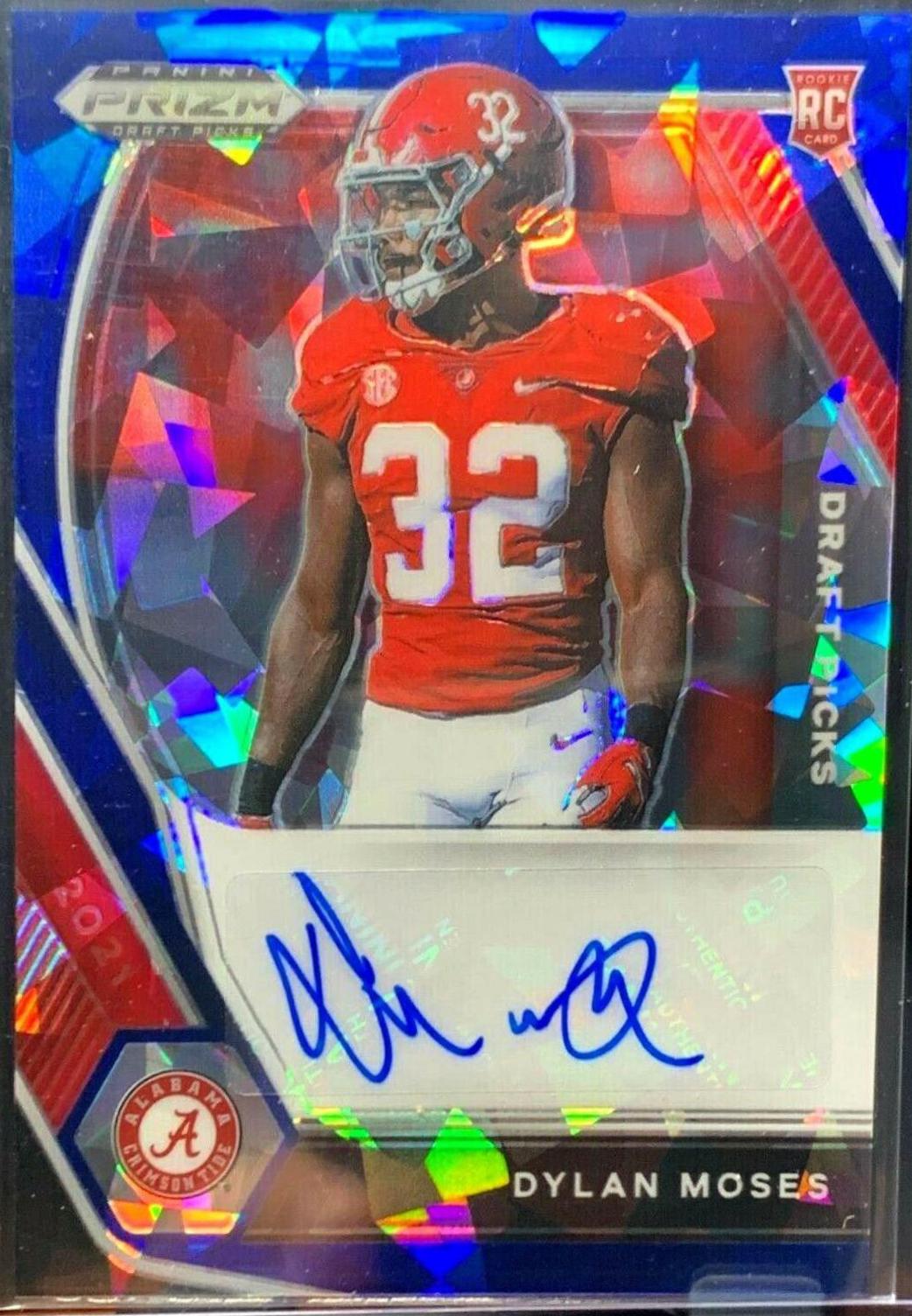 Dylan Moses [Blue Ice Prizm] #DPA-DMO