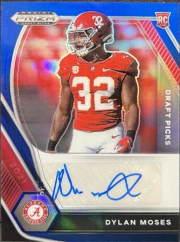 Dylan Moses [Blue Prizm] #DPA-DMO