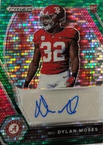 Dylan Moses [Green Pulsar Prizm] #DPA-DMO