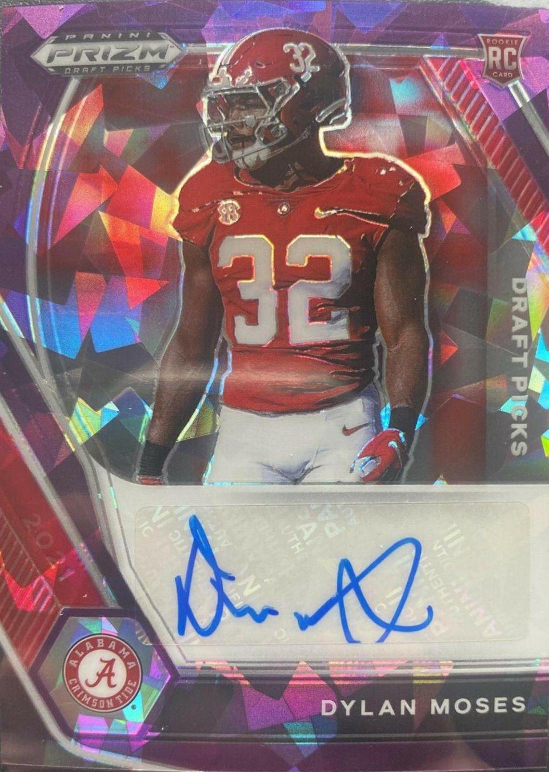 Dylan Moses [Purple Ice Prizm] #DPA-DMO