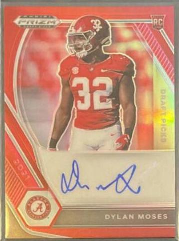 Dylan Moses [Red Prizm] #DPA-DMO