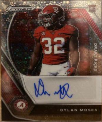 Dylan Moses [Silver Prizm] #DPA-DMO