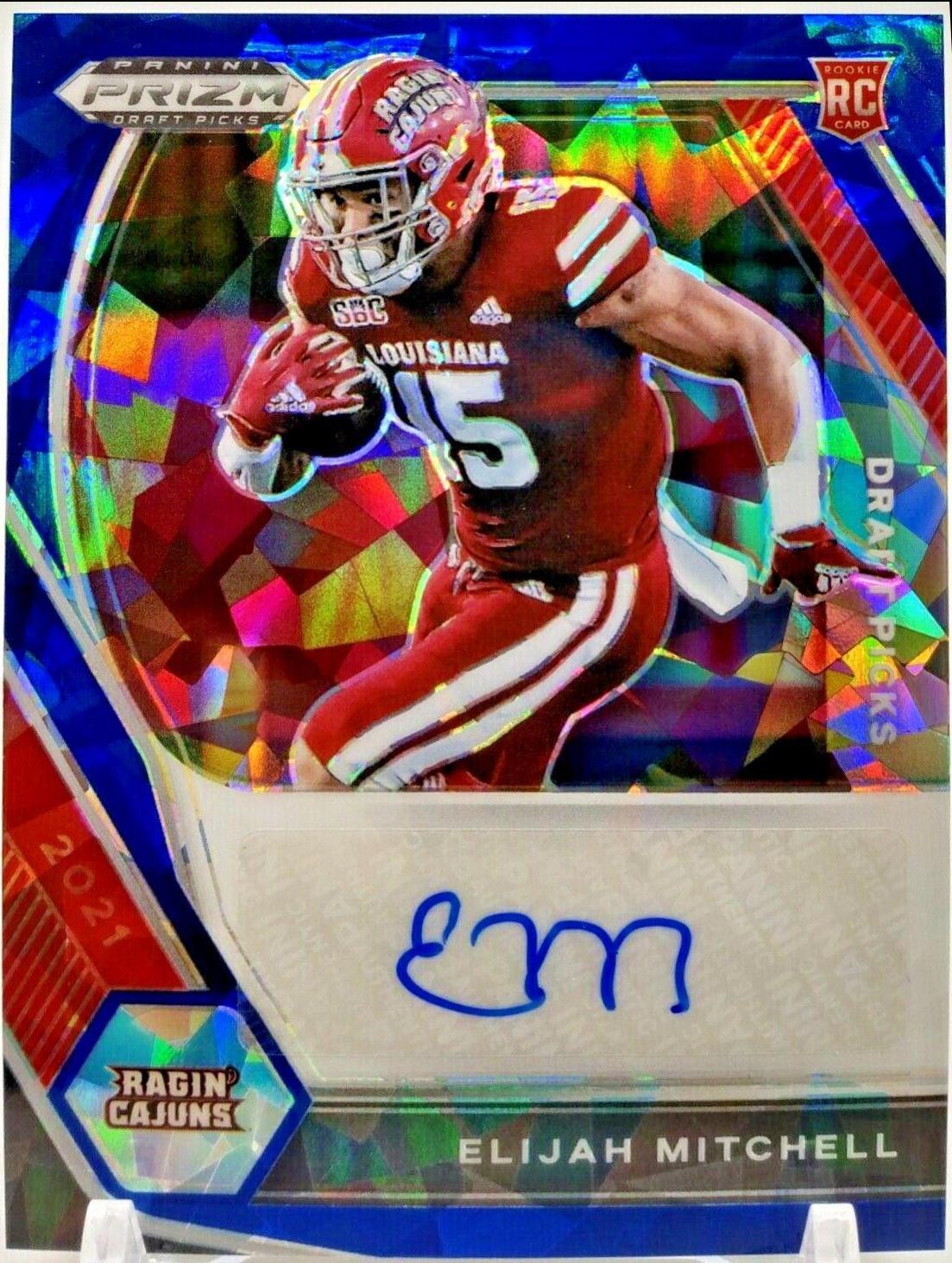 Elijah Mitchell [Blue Ice Prizm] #DPA-EMI