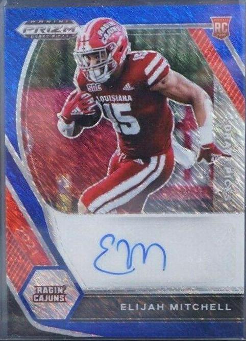 Elijah Mitchell [Blue Shimmer Prizm] #DPA-EMI