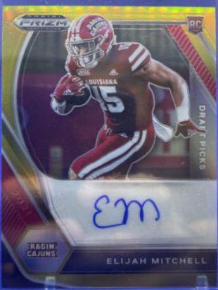 Elijah Mitchell [Gold Prizm] #DPA-EMI