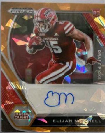 Elijah Mitchell [Orange Ice Prizm] #DPA-EMI