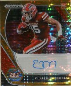 Elijah Mitchell [Orange Pulsar Prizm] #DPA-EMI