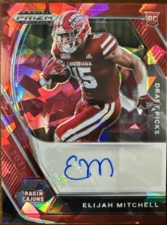 Elijah Mitchell [Red Ice Prizm] #DPA-EMI
