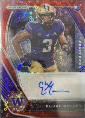 Elijah Molden [Red Circles Prizm] #DPA-ELI