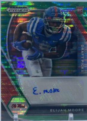 Elijah Moore [Green Pulsar Prizm] #DPA-EMO