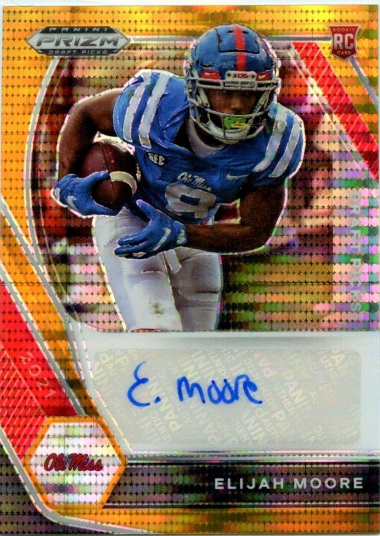 Elijah Moore [Orange Pulsar Prizm] #DPA-EMO
