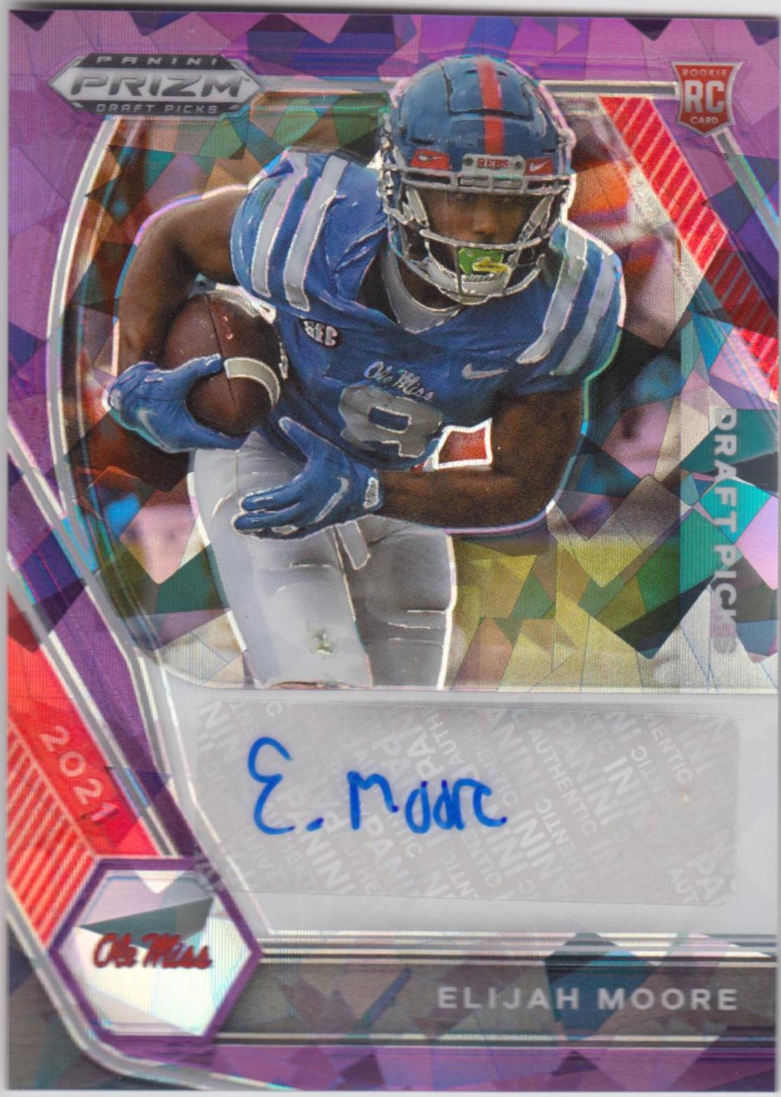 Elijah Moore [Purple Ice Prizm] #DPA-EMO