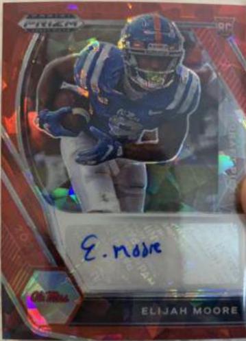 Elijah Moore [Red Ice Prizm] #DPA-EMO