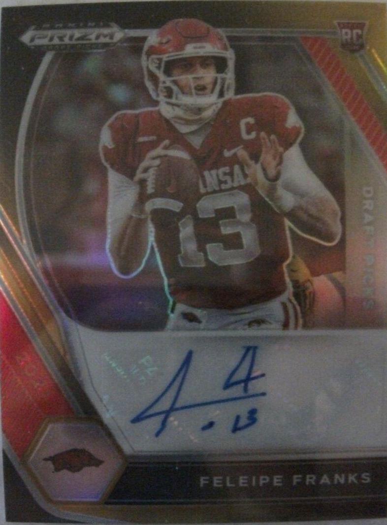 Feleipe Franks [Black Gold Prizm] #DPA-FFR