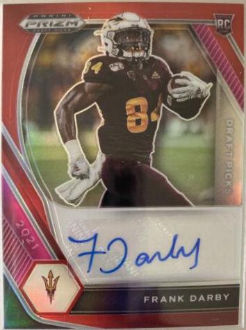 Frank Darby [Red Prizm] #DPA-FDA