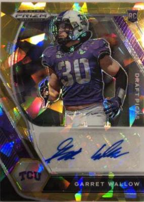 Garret Wallow [Gold Ice Prizm] #DPA-GWA