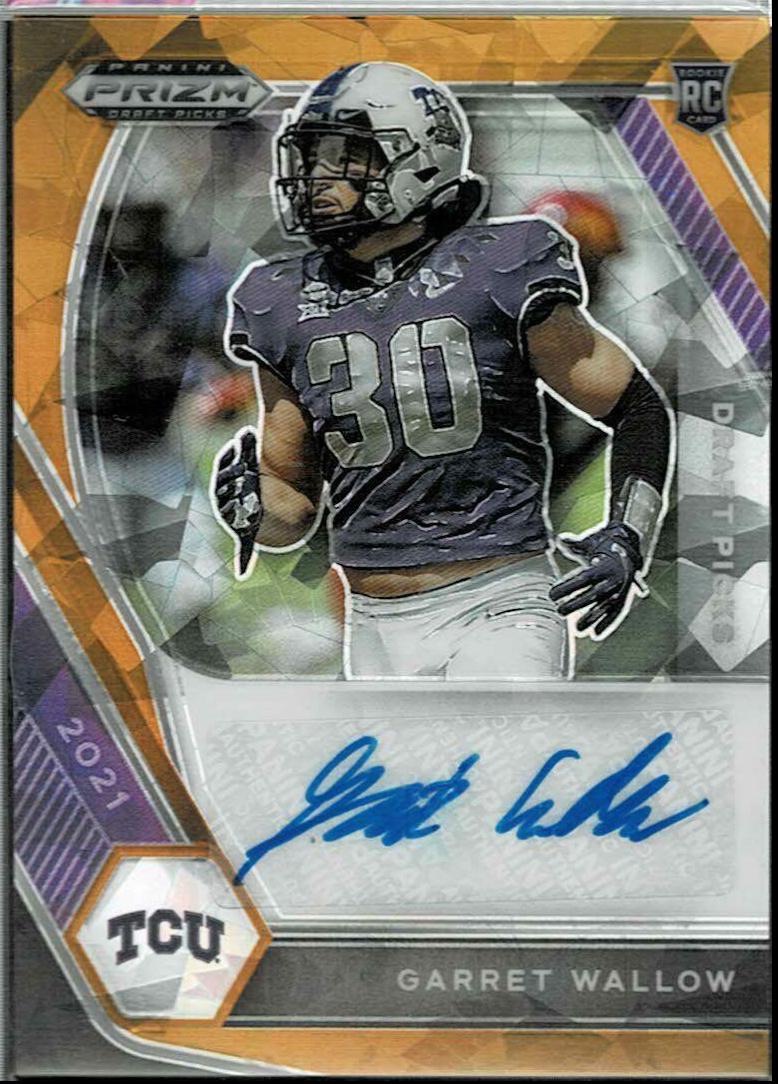 Garret Wallow [Orange Ice Prizm] #DPA-GWA
