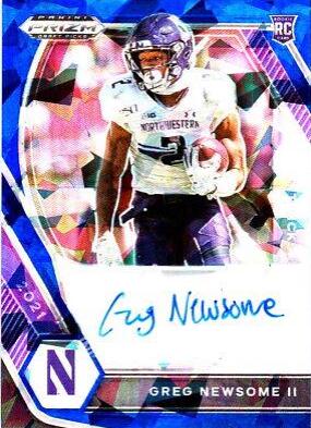 Greg Newsome II [Blue Ice Prizm] #DPA-GNE