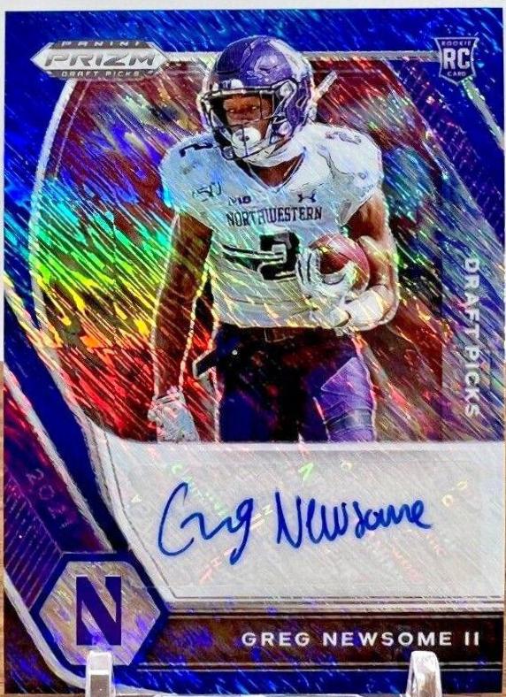 Greg Newsome II [Blue Shimmer Prizm] #DPA-GNE