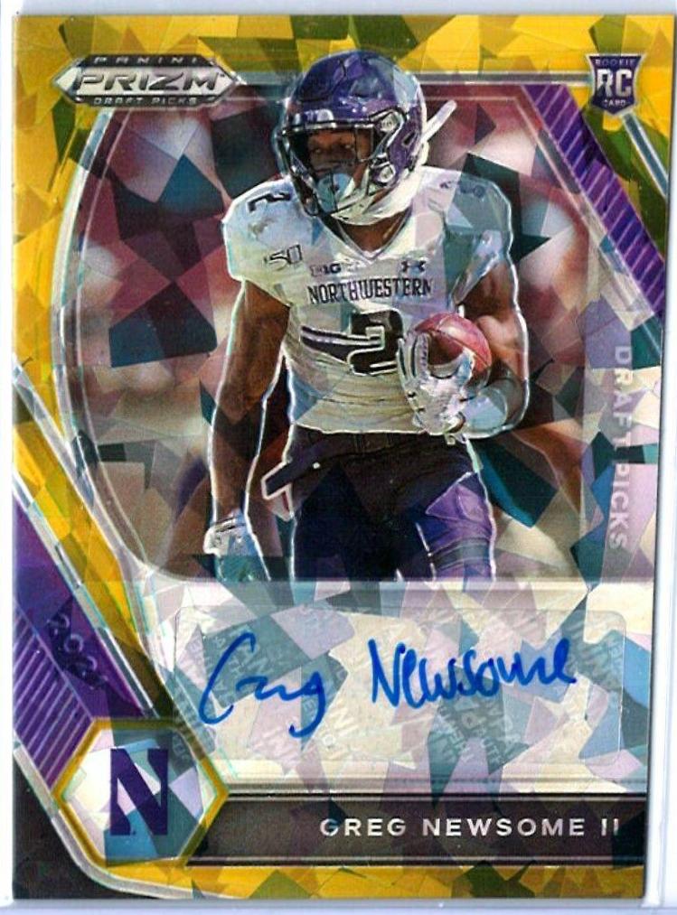 Greg Newsome II [Gold Ice Prizm] #DPA-GNE