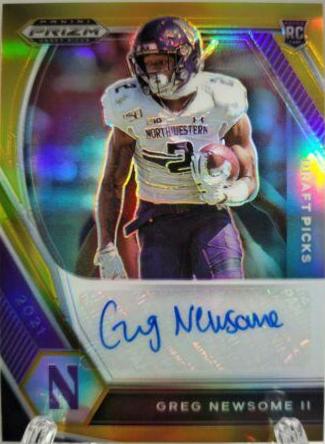 Greg Newsome II [Gold Prizm] #DPA-GNE