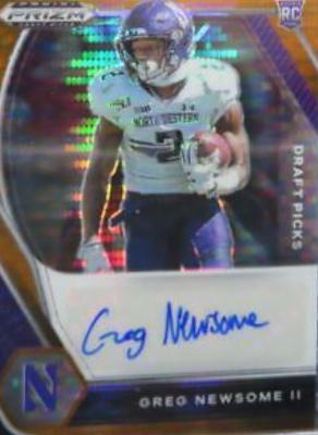 Greg Newsome II [Orange Pulsar Prizm] #DPA-GNE