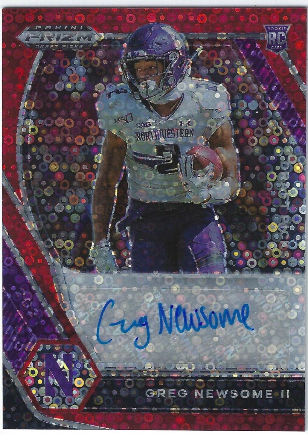 Greg Newsome II [Red Circles Prizm] #DPA-GNE