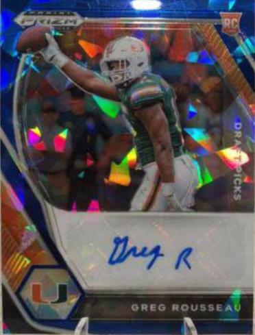 Greg Rousseau [Blue Ice Prizm] #DPA-GRO