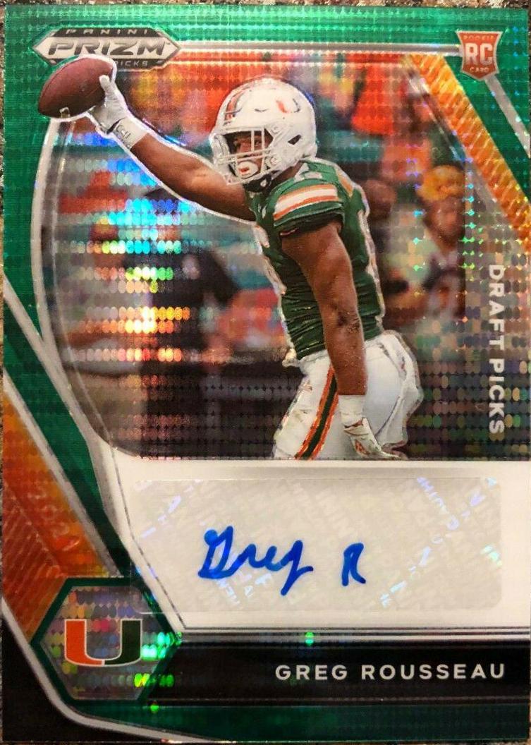 Greg Rousseau [Green Pulsar Prizm] #DPA-GRO