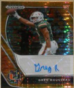 Greg Rousseau [Orange Pulsar Prizm] #DPA-GRO